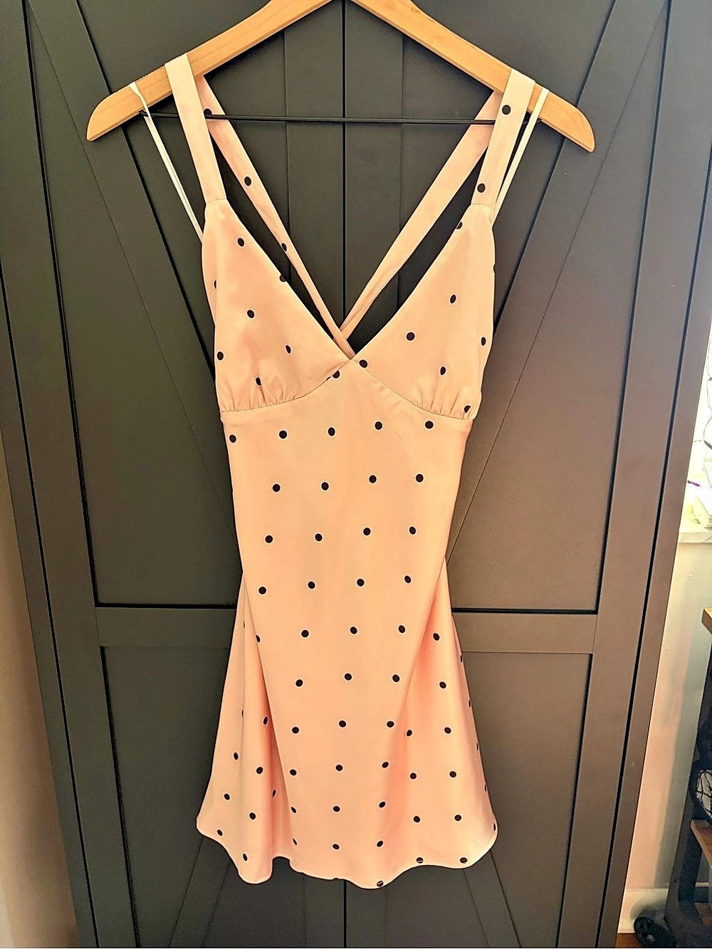 Princess Polly Delamere Mini Dress Pink & Black Size 8